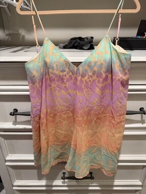 Show Me Your MuMu Strapless Pastel Ombre romper